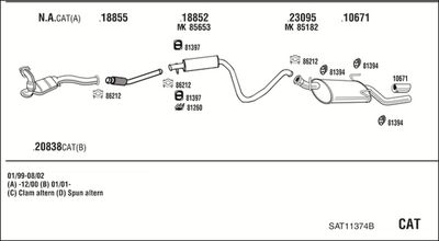 WALKER SAT11374B