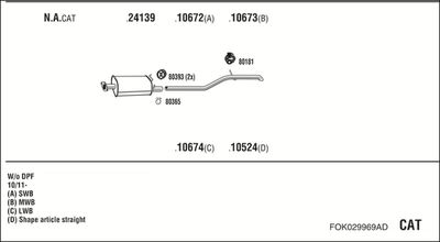 WALKER FOK029969AD