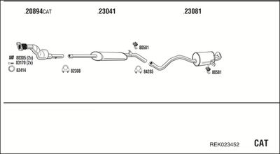 WALKER REK023452 WALKER REK023452