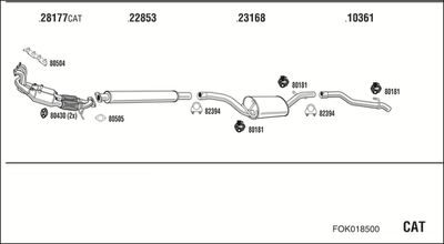 WALKER FOK018500 WALKER FOK018500