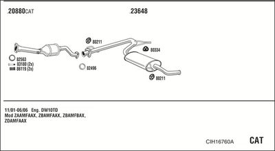 WALKER CIH16760A