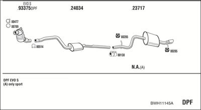WALKER BWH11145A
