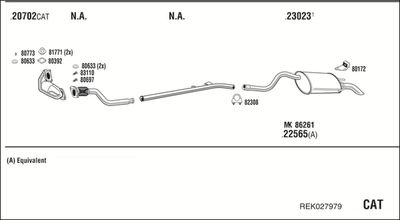 WALKER REK027979 WALKER REK027979