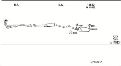 WALKER OP55104A