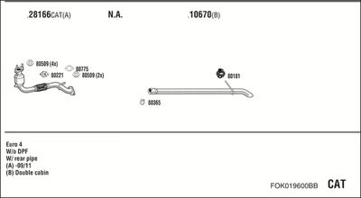 WALKER FOK019600BB