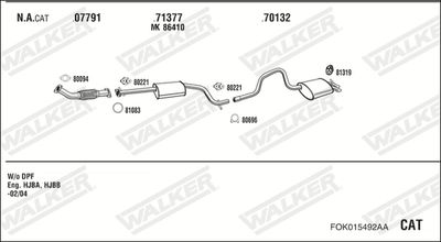 WALKER FOK015492AA