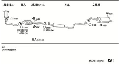 WALKER MAK016507B