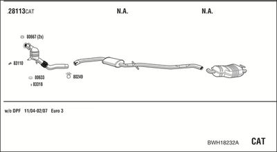 WALKER BWH18232A