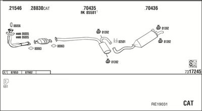WALKER RE19031 WALKER RE19031