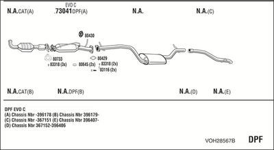 WALKER VOH28567B