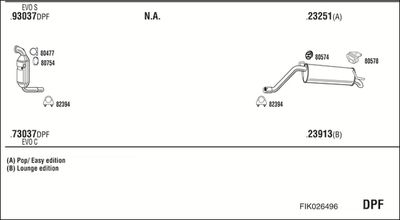 WALKER FIK026496 WALKER FIK026496