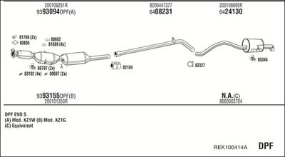WALKER REK100414A