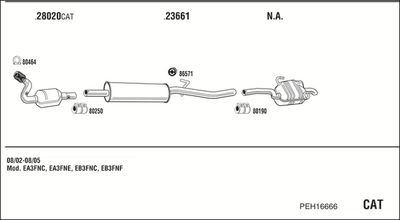 WALKER PEH16666