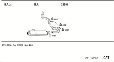 WALKER OPH15358C