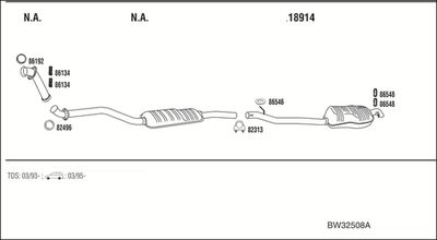 WALKER BW32508A