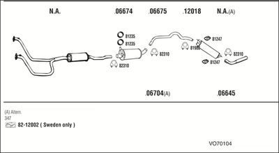 WALKER VO70104