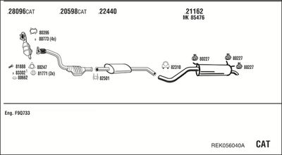 WALKER REK056040A