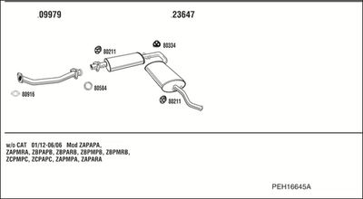 WALKER PEH16645A