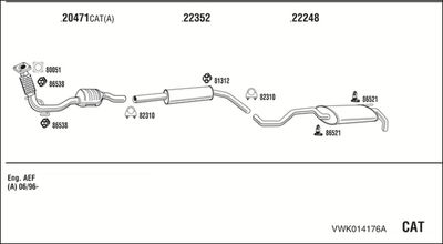 WALKER VWK014176A