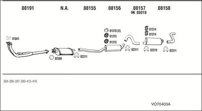 WALKER VO70403A