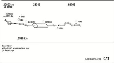 WALKER MBK009064CB