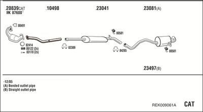 WALKER REK009061A
