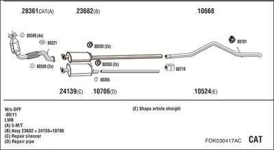 WALKER FOK030417AC WALKER FOK030417AC