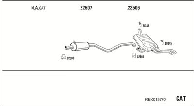 WALKER REK015770 WALKER REK015770