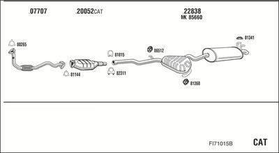WALKER FI71015B