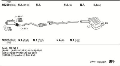 WALKER BWK117355BA