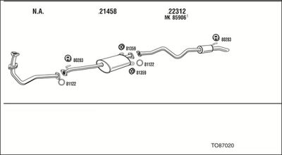 WALKER TO87020