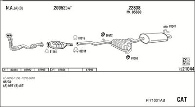WALKER FI71001AB
