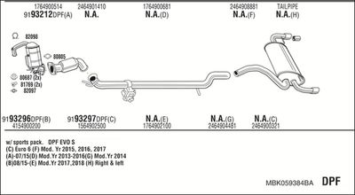 WALKER MBK059384BA