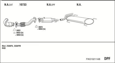 WALKER FIK010211AB