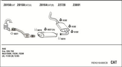 WALKER REK016489CB