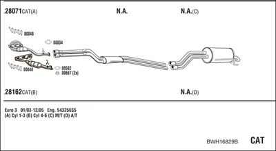 WALKER BWH16829B