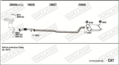 WALKER HYK030901B