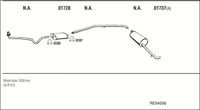 WALKER RE94006 WALKER RE94006