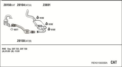 WALKER REK015605BA