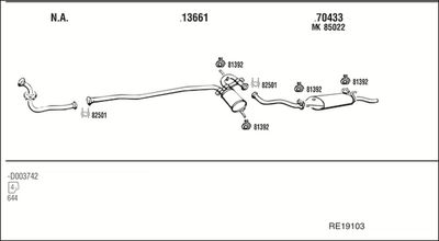 WALKER RE19103 WALKER RE19103