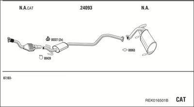 WALKER REK016501B WALKER REK016501B