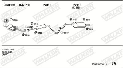 WALKER DWK009031B