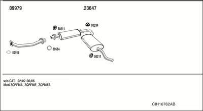 WALKER CIH16762AB