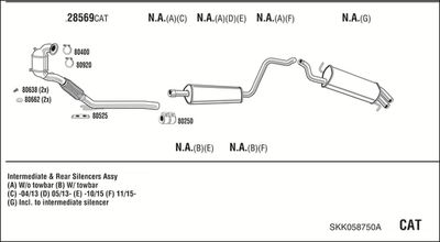 WALKER SKK058750A