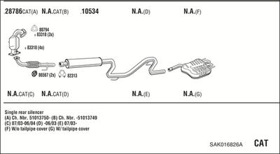 WALKER SAK016826A