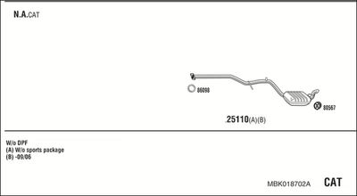WALKER MBK018702A