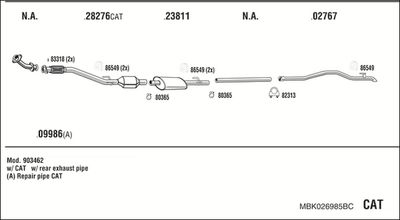 WALKER MBK026985BC