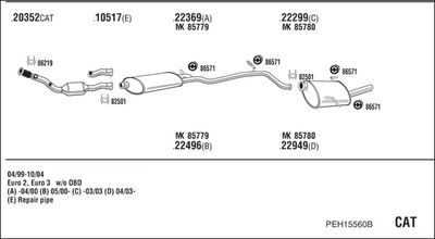 WALKER PEH15560B