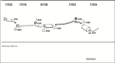 WALKER RE94033 WALKER RE94033