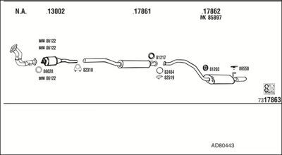 WALKER AD80443